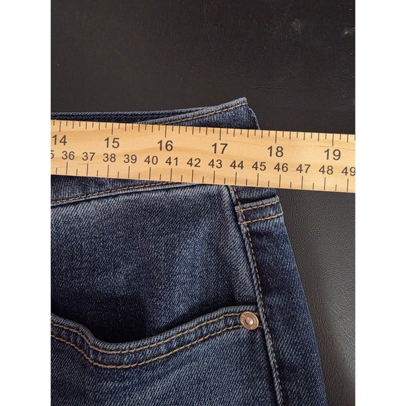 Seven7 Jeans Size 10 Loose Straight Mid Rise Denim Blue Jeans Pre-owned - Picture 6 of 16